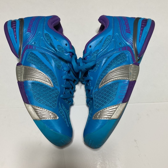 Babolat Propulse 4 all court Kompressor BKE & purple tennis shoe size 6.5 - Picture 7 of 13